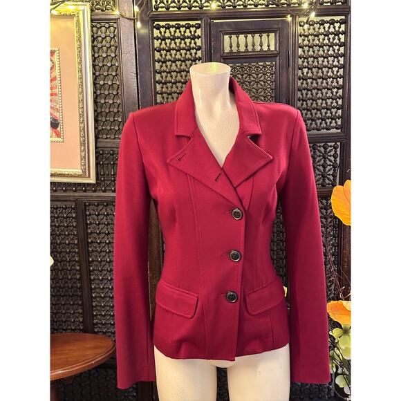 Burgandy Cabi Blazer - Picture 1 of 6